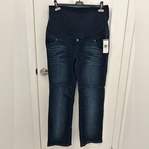 NWTs Thyme Maternity 3 in 1 Maternity Jeans, Sz XL